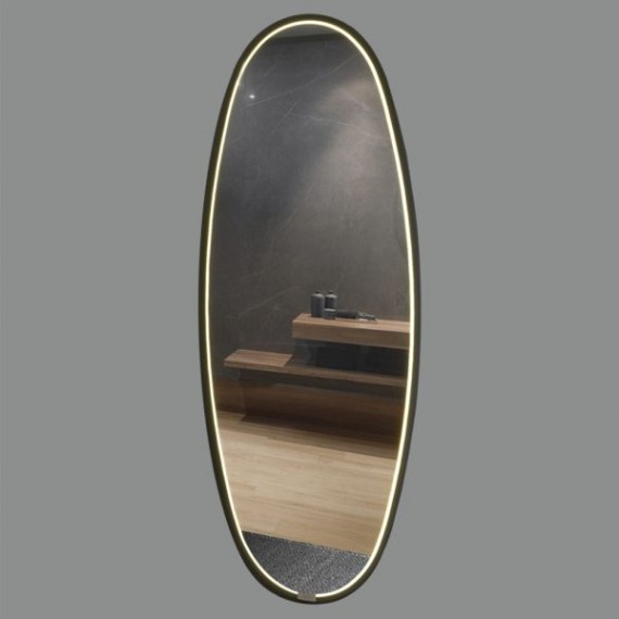 Šviečiantis vonios veidrodis ONIX medinis