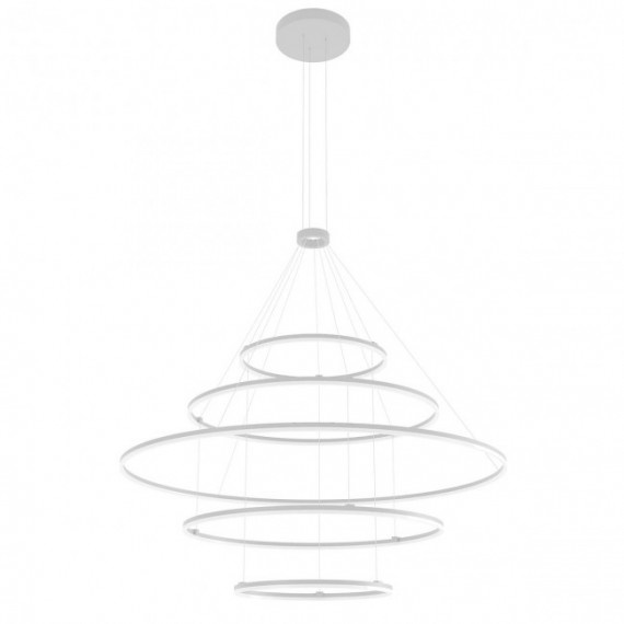 Pakabinamas šviestuvas ORBIT Ø 1500 • 300W • bronzinis • baltas • juodas