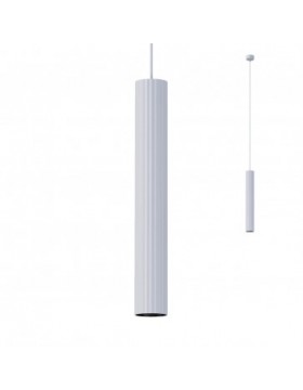 7W pakabinamas šviestuvas DELPHI 50cm baltas