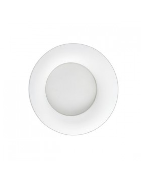 18W Priglaistomas sieninis šviestuvas NORD LED baltas