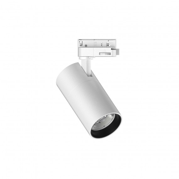 15W bėgelio šviestuvas QUICK cri90 on-off baltas