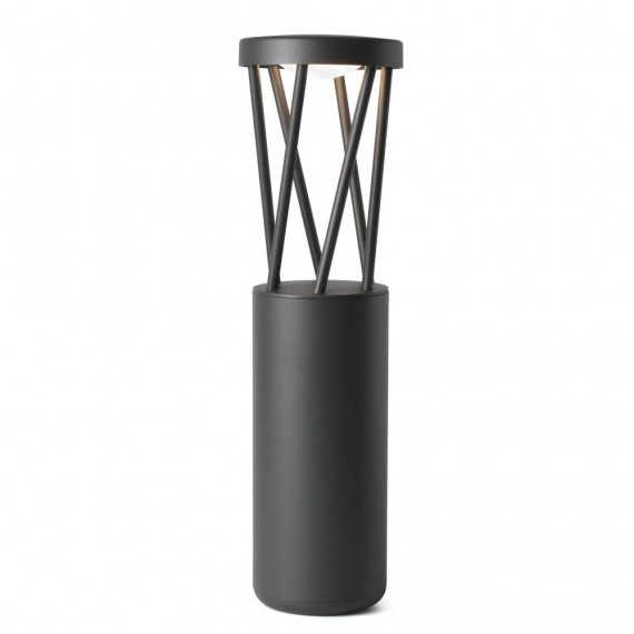 10W Pastatomas lauko šviestuvas TWIST LED Dark grey beacon lamp 500 mm