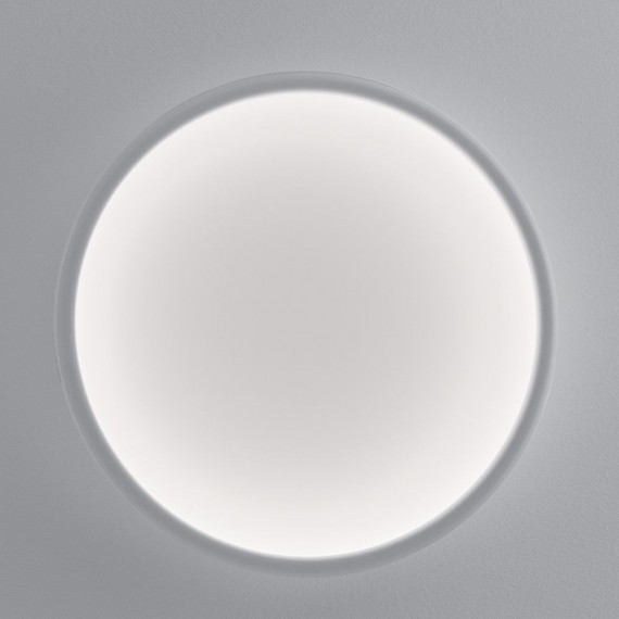 40W Lubinis sieninis LED šviestuvas REFLEXIO Ø 65 baltas