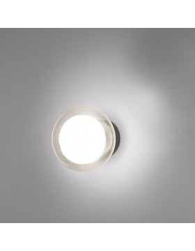3W Sieninis / lubinis šviestuvas NABILA Ø 12 su žalvario detale