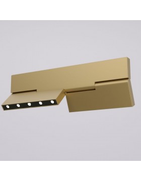 10,6W Reguliuojamas linijinis projektorius XTRIM S profiliams aukso