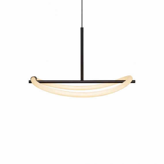 26W Pakabinamas LED šviestuvas LEVITY HALO180 juodas
