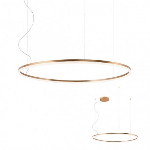 Šviestuvas ORBIT Ø100cm. juodas