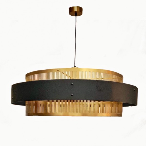 Pakabinamas šviestuvas LARGE TARYA CEILING ROUND juodas