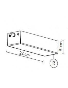 Profilio STANT lubų dangtelis (rozetė)