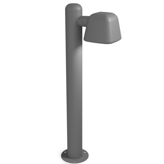 Pastatomas lauko šviestuvas BOO BOLLARD pilkas