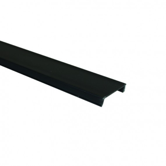 Juodas bėgelio dangtelis sistemai MAGNETIC 48V DC