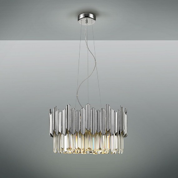 Pakabinamas šviestuvas TIARA 6L CHROME
