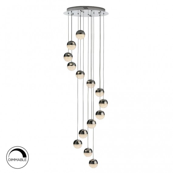 Pakabinamas LED šviestuvas SPHERE 14L Ø50 DIMMABLE