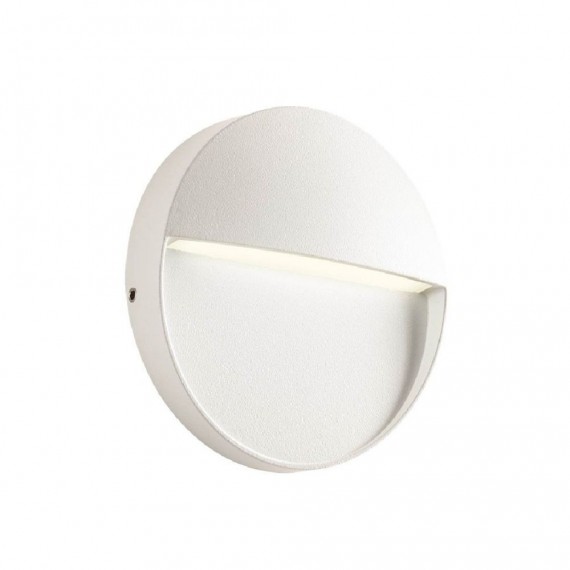 Sieninis šviestuvas LANDER apvalus baltas ø: 110 • 160 mm