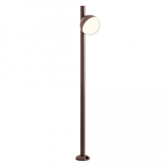 LED stulpelis MAGNUS 12 W rudas • pilkas