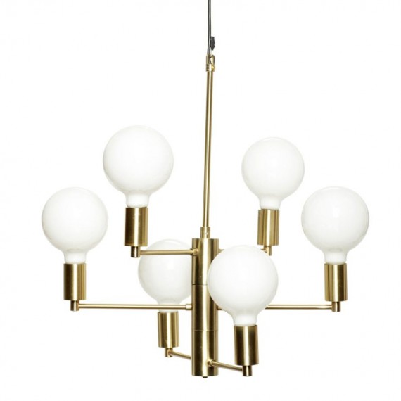 Pakabinamas šviestuvas Balance Chandelier žalvarinis
